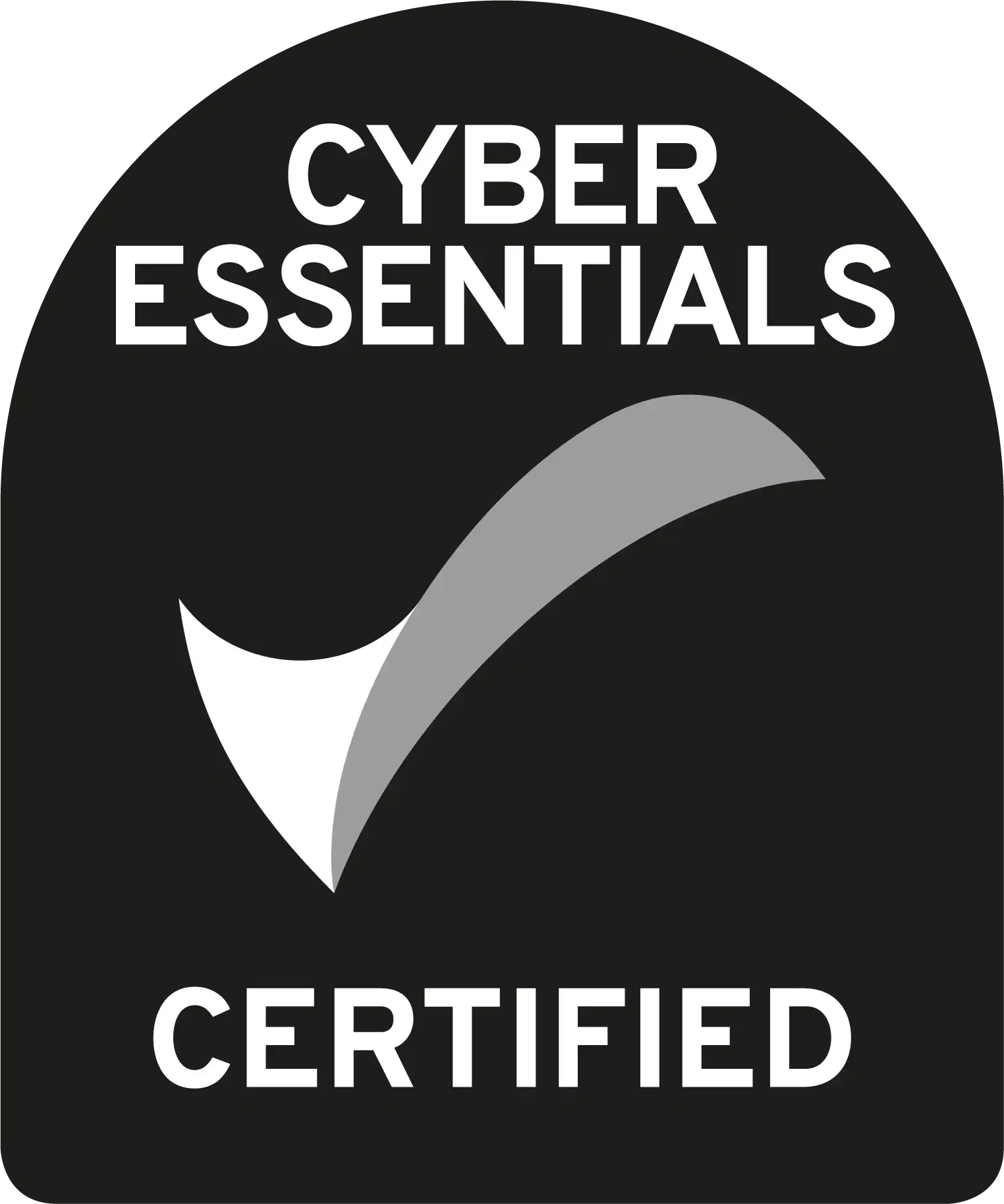 Cyberessentials certification mark BW